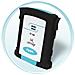 28ml Ciano Con Chip Hp Officejet Pro K550xxx-28 Ml # 88xl - Foto miniatura 1